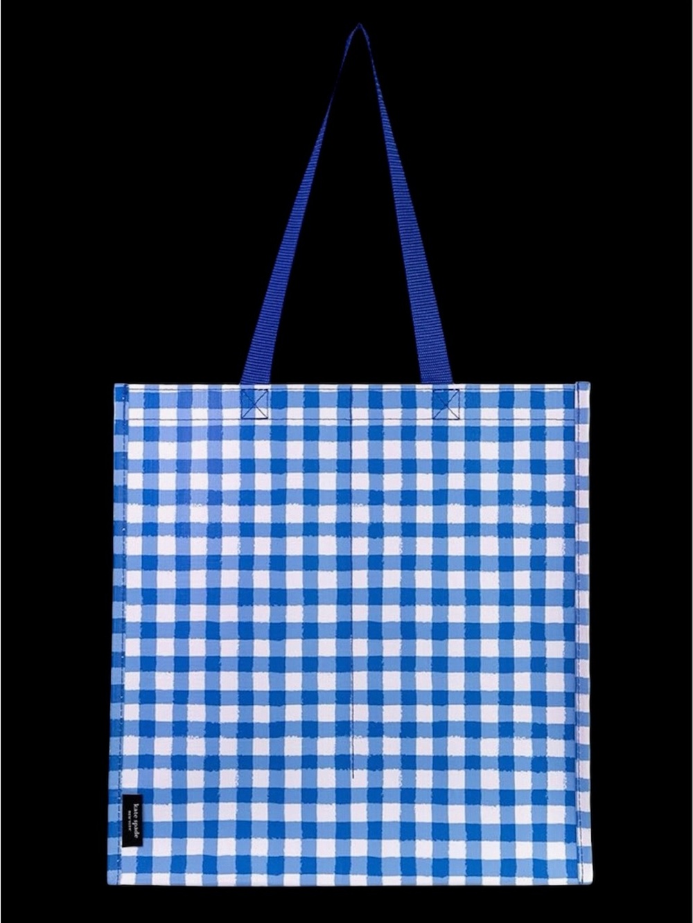 🆕 Kate Spade Gingham Grocery Tote - Picture 9 of 9